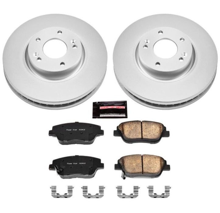 Kit de freins avant Power Stop 10-15 Hyundai Sonata Z17 Evolution Geomet avec revêtement