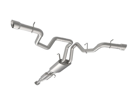 Échappement Kooks 2021+ Ford F150 2,7/3,5/5,0 L 3 pouces à double sortie latérale avec embouts polis