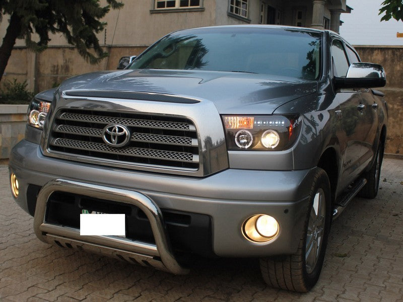 Phares de projecteur Spyder Toyota Tundra 07-133 LED Halo LED Blk PRO-YD-TTU07-HL-BK