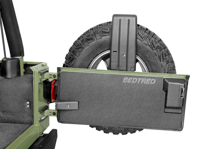 BedRug 97-06 Jeep TJ Rear 4pc BedTred Cargo Kit (Incl Tailgate)