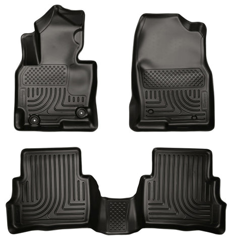 Revêtements de sol noirs Husky Liners 2013 Mazda CX-5 WeatherBeater Combo