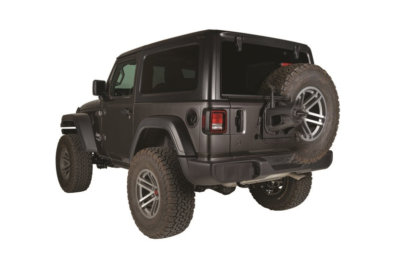 Support de relocalisation de roue de secours Rugged Ridge pour Jeep Wrangler JL 18-20