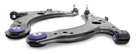 Ensemble de bras de suspension inférieurs avant Superpro 99-06 VW Golf (pas R32)/99-05 Jetta avec bagues SuperPro