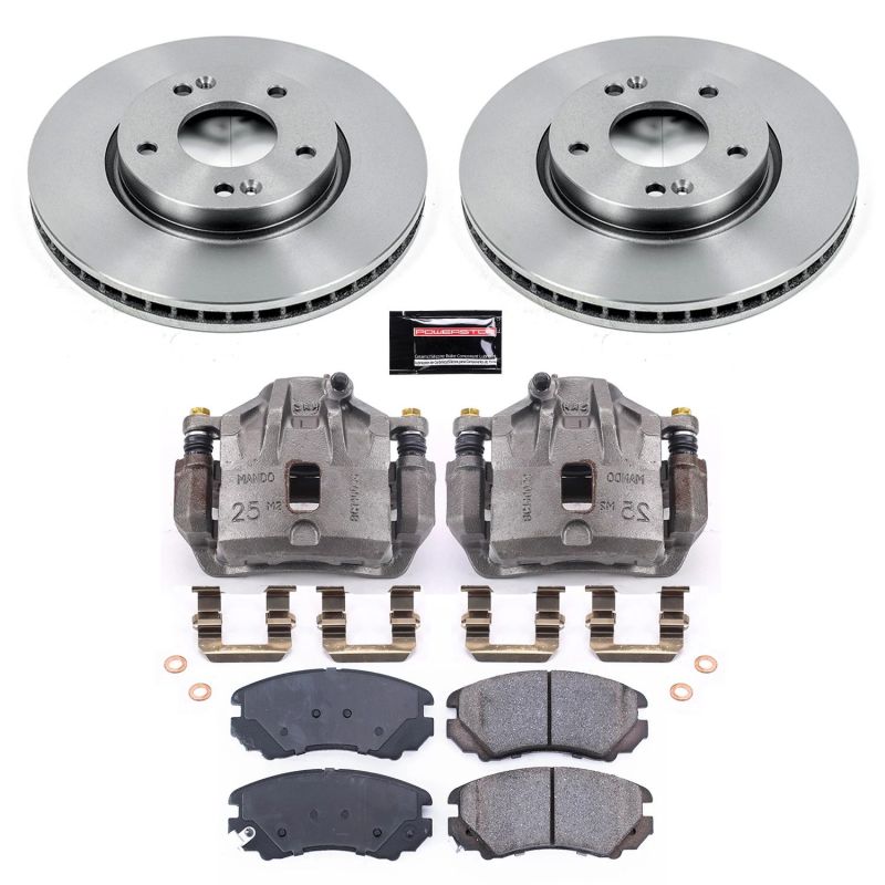 Kit de freins avant Power Stop 03-05 Hyundai Tiburon Autospecialty avec étriers