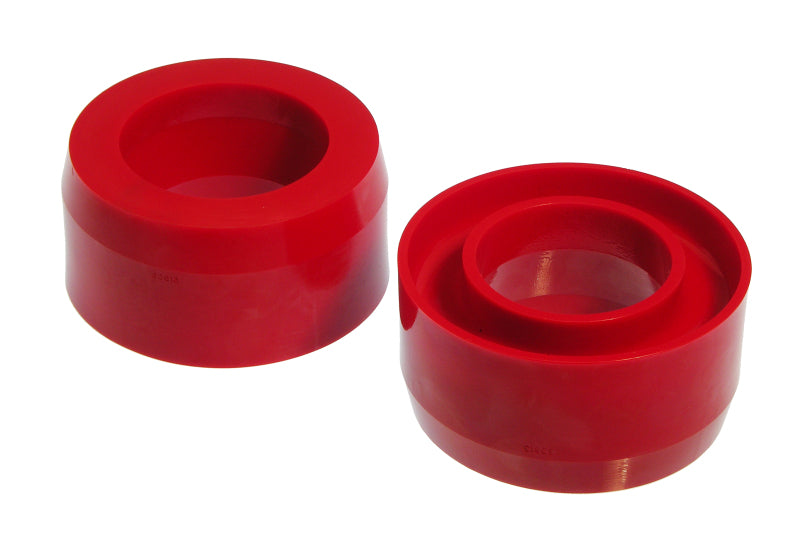 Entretoise de levage de 2 po pour ressort hélicoïdal avant Prothane 94-01 Dodge Ram 2 roues motrices - Rouge