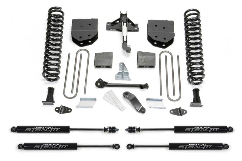 Système de base Fabtech 08-16 Ford F250 4WD 6 pouces avec Stealth