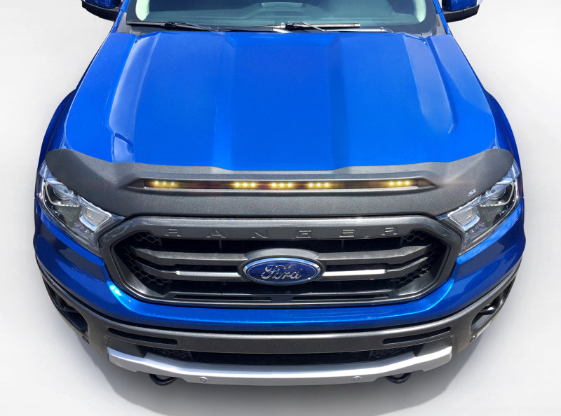 Pare-lumière à profil bas AVS 2019 pour Ford Ranger Aeroskin - Noir