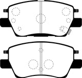 EBC 2016+ Chevrolet Cruze 1.4L Turbo (10.9in Front Rotor) Greenstuff Front Brake Pads