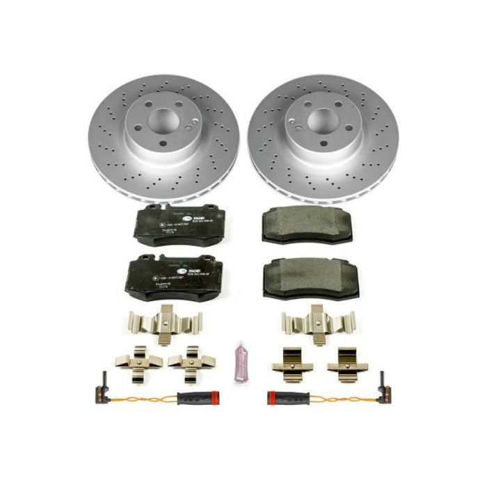 Kit de freins avant Euro-Stop Power Stop 00-03 Mercedes-Benz CL500