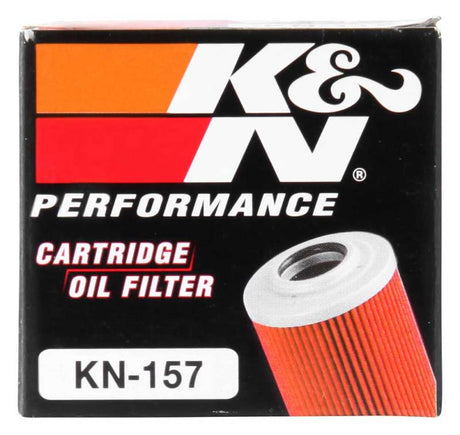 Filtre à huile K&amp;N 1,625 po de diamètre extérieur x 2,063 po de hauteur pour KTM 250/400/450/520/525/540/625/660/690 99-07 (2e filtre)