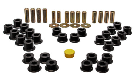 Ensemble de bagues de bras de suspension arrière noires pour Mazda Miata 90-97 Energy Suspension