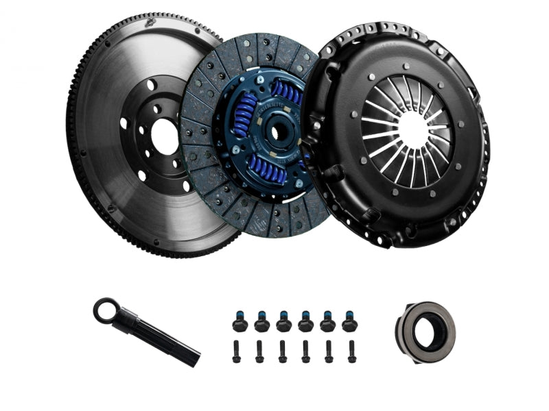 Kit d'embrayage organique MB avec volant moteur DKM Clutch VW Beetle/Corrado/Golf/GTI (1.8T) (couple de 325 pi/lb)