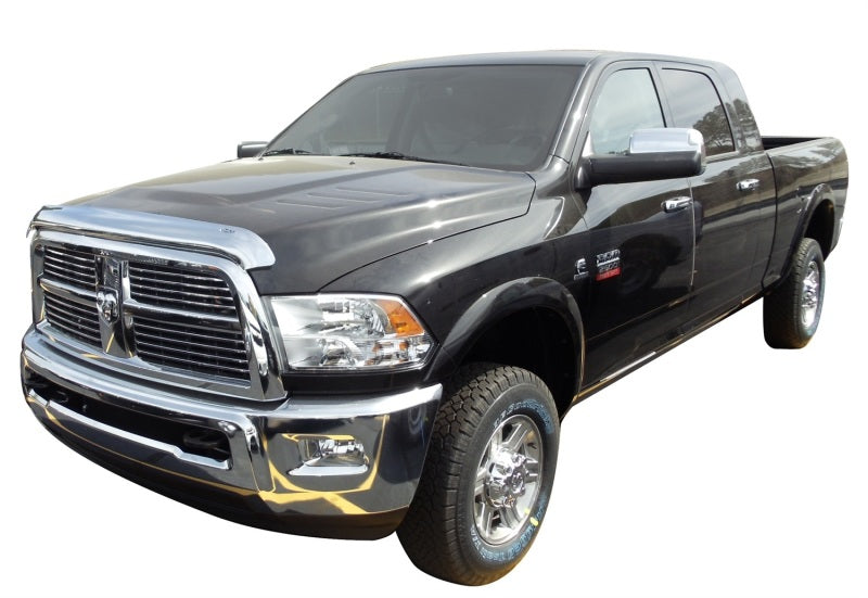 AVS 10-18 Dodge RAM 2500 High Profile Hood Shield - Chrome