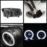 Spyder Chevy Silverado 1500 03-06 Projector Headlights CCFL Halo LED Blk High H1 PRO-YD-CS03-CCFL-BK