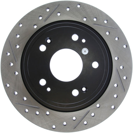 Rotor arrière droit fendu et percé StopTech pour Acura TSX 09-10 / Honda Accord Coupé 08-10 / Berline 05-10