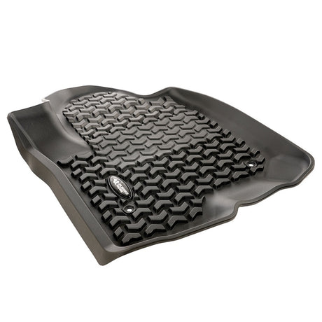Revêtement de plancher avant Rugged Ridge noir pour Chevy Silverado Crew 2020