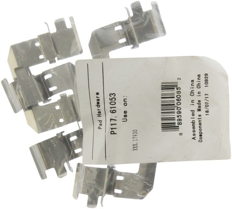 Plaquettes de frein arrière StopTech 15-18 Ford Mustang avec cales et matériel