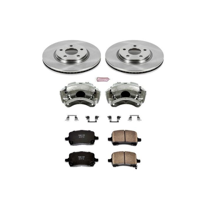 Kit de freins avant Autospecialty Power Stop 04-08 Chevrolet Malibu avec étriers