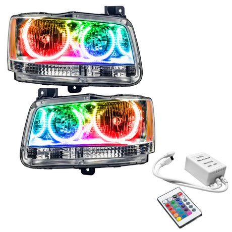 Oracle 08 Dodge Magnum SMD HL - Chrome - ColorSHIFT avec contrôleur simple
