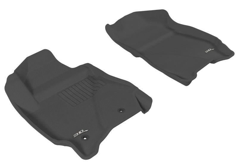 Tapis de sol 3D MAXpider 2011-2012 Ford/Mazda Escape/Tribute Kagu 1ère rangée - Noir