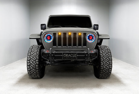 Phares projecteurs Oracle Oculus Bi-LED pour Jeep JL/Gladiator JT - ColorSHIFT 2 VOIR LA GARANTIE