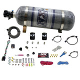 Kit d'azote à buse unique Nitrous Express All Dodge EFI avec bouteille composite