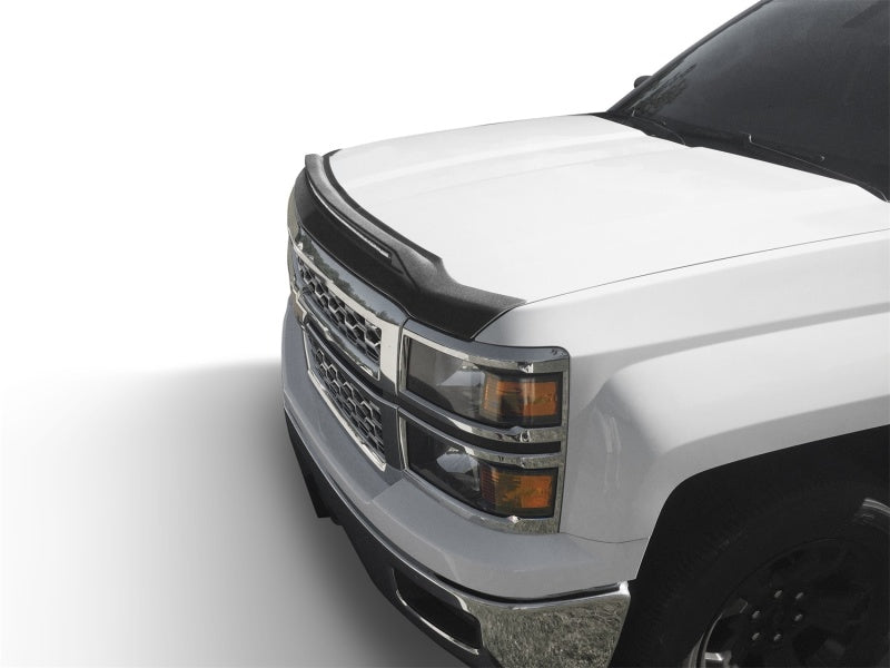 Capot de protection à profil bas AVS 14-15 pour Chevy Silverado 1500 Aeroskin avec lumières - Noir
