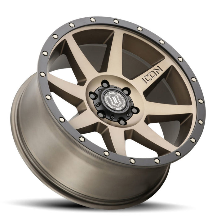 Roue ICON Rebound 20x9 5x5 -12mm Offset 4.5in BS Bronze