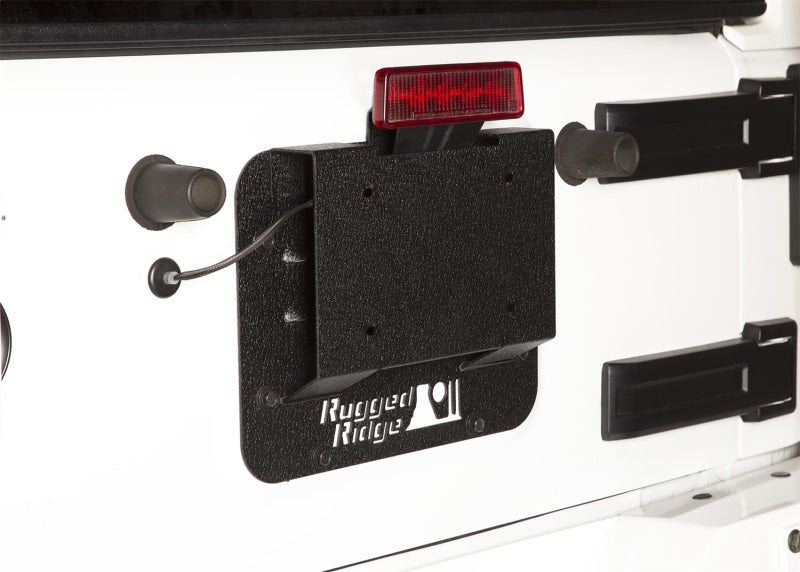 Kit de suppression de porte-pneus Rugged Ridge 07-18 Jeep Wrangler JK