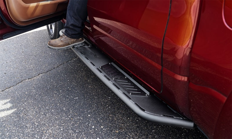 N-FAB 12007-2018 Chevrolet Silverado 1500 Crew Cab Pickup Roan Running Boards - Textured Black