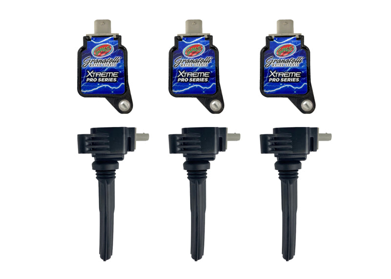 Kit de connexion de fil de bobine sur bougie haute performance Granatelli 17-18 Ford EcoBoost 3.5TT avec packs de bobines (65 000 volts)