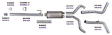 KIT Diamond Eye 3 pouces CB DOUBLE GAZ AL FORD 5.4L F150 04-08