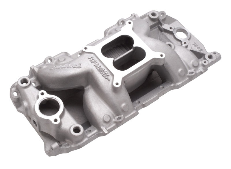 Collecteur d'air à entrefer Edelbrock B/B Chev Rect Port RPM