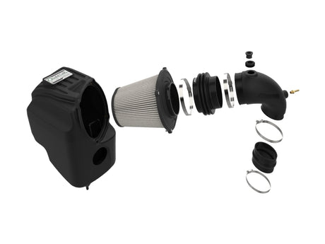Système d'admission d'air froid aFe QUANTUM avec média Pro-Dry S 15-19 Ford Transit V6-3,5 L (tt)
