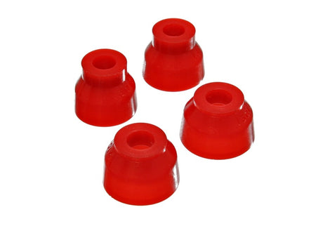 Ensemble de soufflets de rotule avant rouges pour Corvette 84-95 Energy Suspension