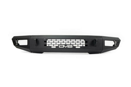 Pare-chocs DV8 Offroad 2021+ Ford Bronco - Peut accueillir une barre lumineuse à double rangée de 20 pouces et (4) supports d'éclairage pour pod de 3 pouces