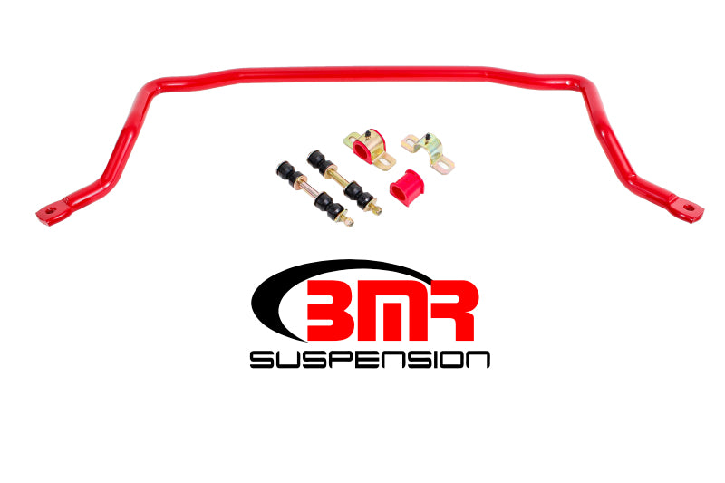 Kit de barre stabilisatrice avant solide de 1,25 po BMR 78-87 G-Body avec bagues - Rouge