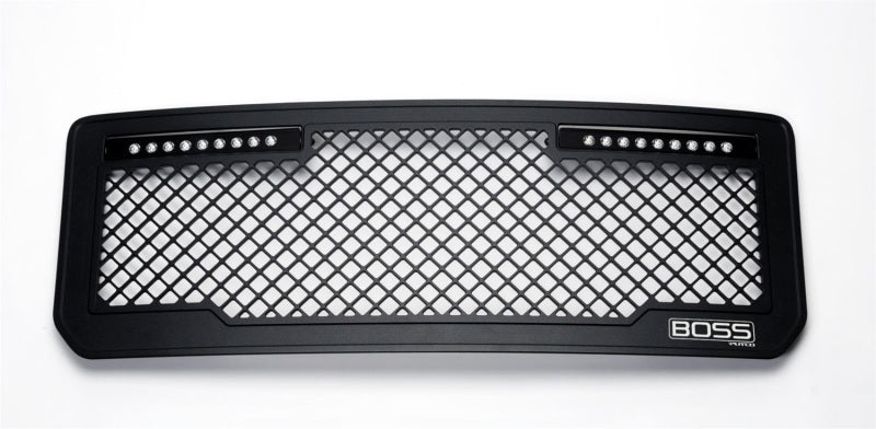 Grille de calandre éclairée Putco 15-19 GMC Sierra HD (Qté 2 - Barres lumineuses Luminix de 10 po)