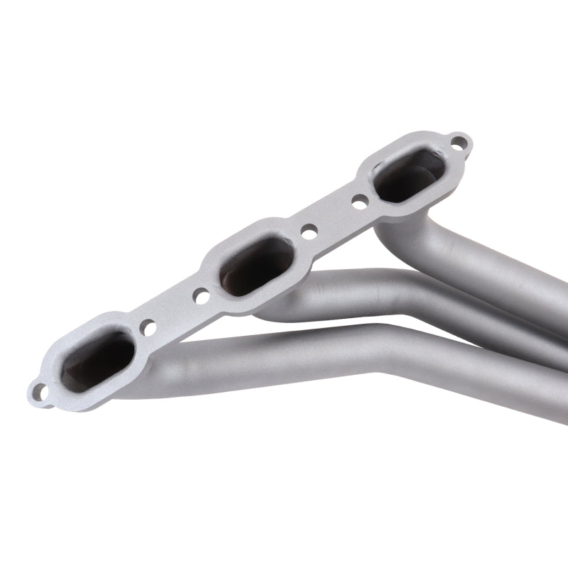 BBK 05-10 Dodge Challenger V6 Long Tube Exhaust Headers And Y Pipe And Converters - 1-5/8 Chrome