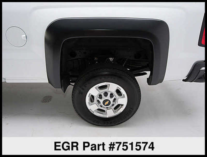 EGR 14+ Chev Silverado 6-8ft Bed Rugged Look Fender Flares - Set