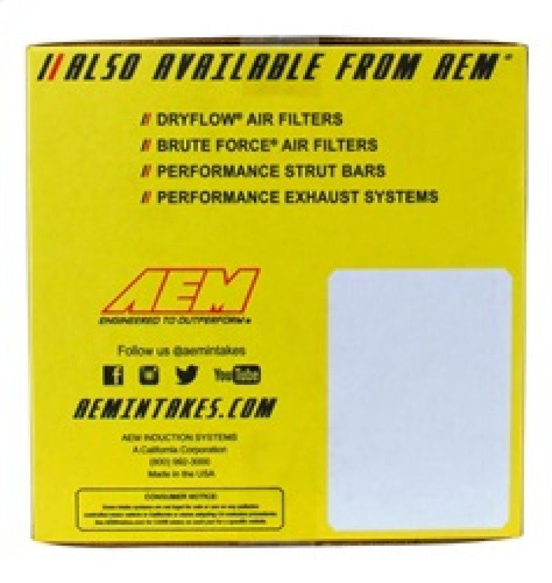 AEM CAS 19 Toyota Corolla Hatchback 2.0LF/I