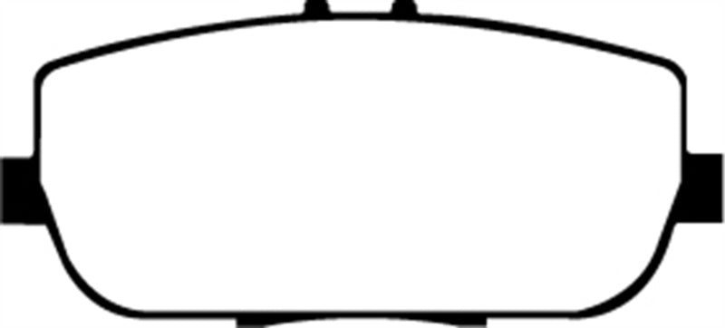 Plaquettes de frein arrière EBC 06-15 Mazda Miata MX5 2.0 Yellowstuff