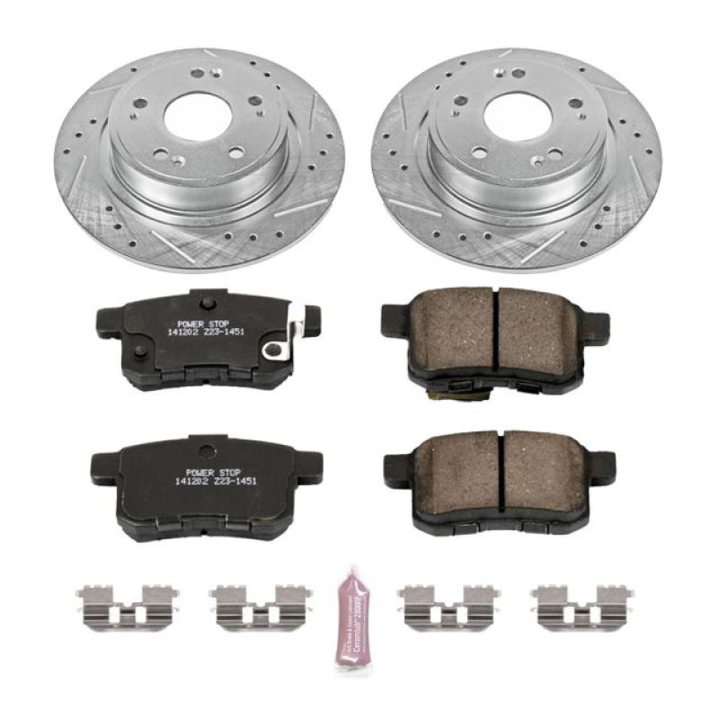Kit de freins arrière Power Stop 11-14 Acura TSX Z23 Evolution Sport