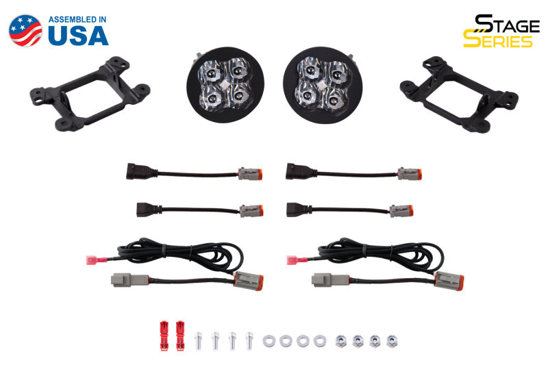 Kit Diode Dynamics SS3 Pro Type M ABL - Conduite SAE blanche