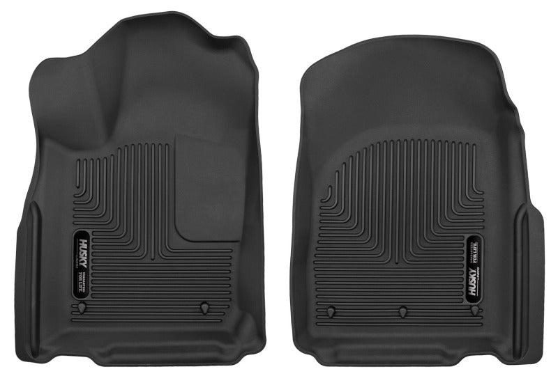 Revêtements de sol avant noirs Husky Liners 11-22 Dodge Durango / 11-14 Jeep Grand Cherokee X-Act Contour