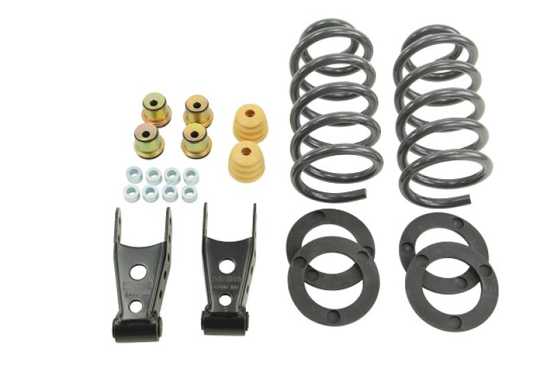 KIT D'ABAISSEMENT Belltech 14 Silverado/Sierra All Cab 2WD 1 po ou 2 po à l'avant/2 po ou 3 po à l'arrière sans amortisseur