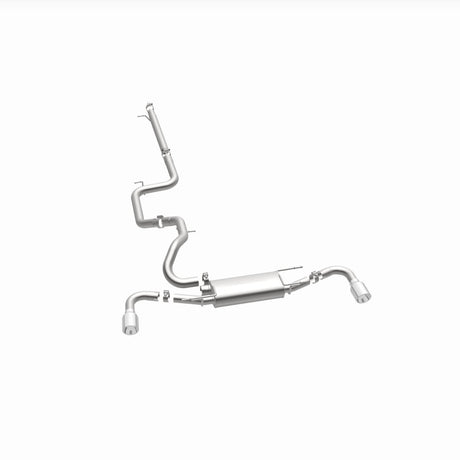 Échappement hautes performances MagnaFlow 10-12 Mazda 3 L4 2,5 L à hayon avec sortie arrière divisée en acier inoxydable