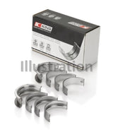King Engine Bearings 87-90 Subaru Justy Main Bearing Set (Size 0.25 Oversized)