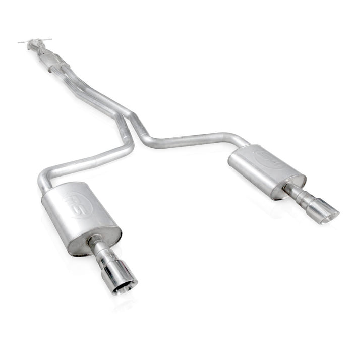 Silencieux à chambre arrière de 2-1/2 po pour Ford Taurus SHO V6 2010-18 en acier inoxydable X-Pipe