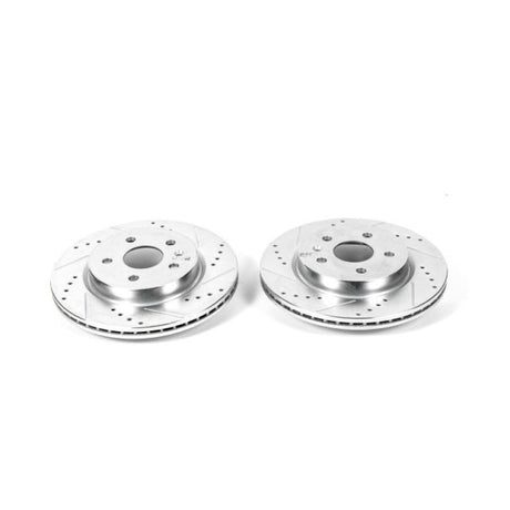 Disques de frein arrière Power Stop 2010 Buick Allure Evolution percés et fendus - Paire